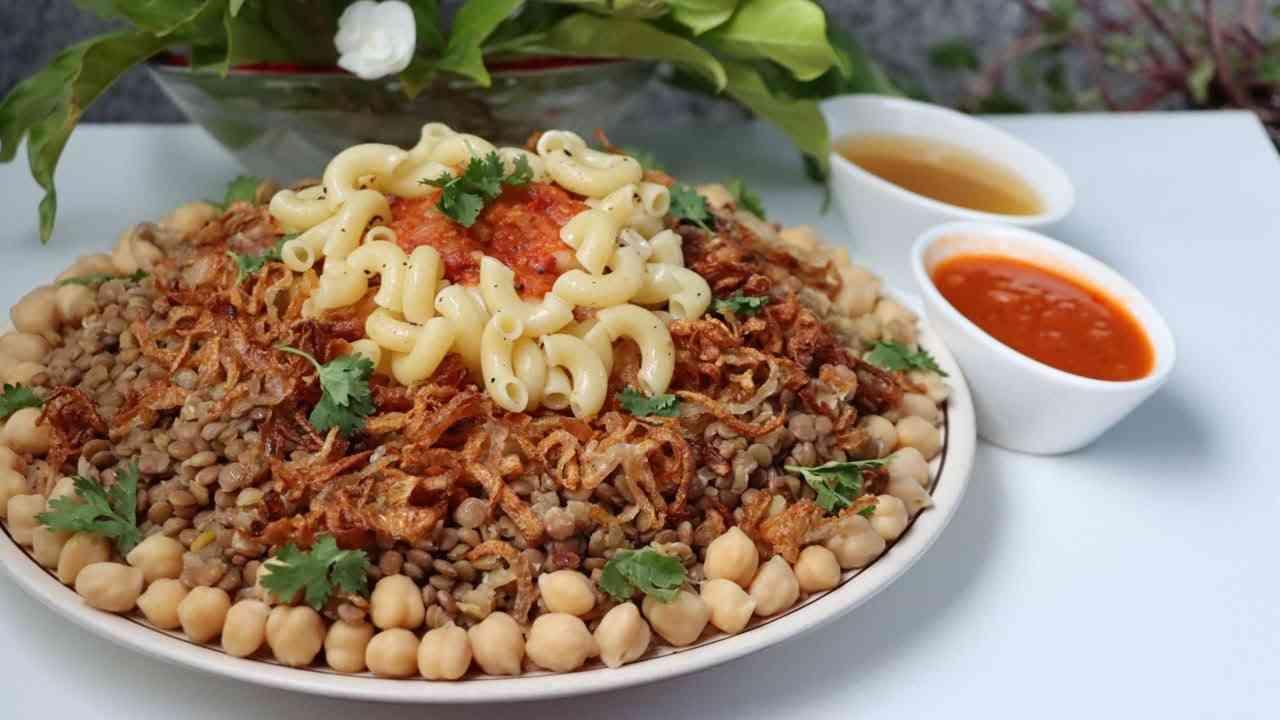 Koshari – Egyptian Street Food Classic